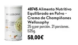 Crema De Champinones Wellosophy