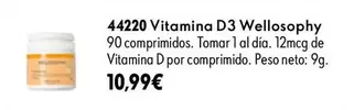 Vitamina D3 Wellosophy