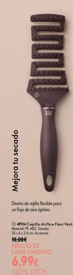 Cepillo Airflow Flexi Vent