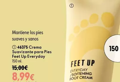 Oriflame - Crema Suavizante Para Pies Feet Up Everyday