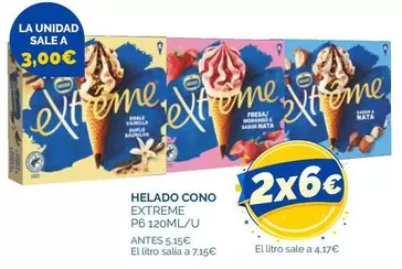 home - Helado Cono Extreme P6 120ml/u