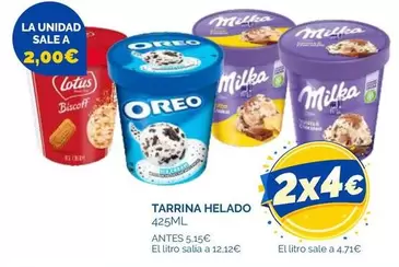 Milka - Tarrina Helado
