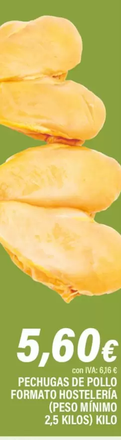 Pechuga De Pollo Formato Hostelería