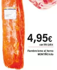 montiño - Fiambre Lomo Al Horno