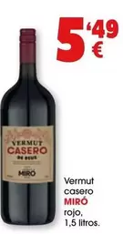 Miró - Vermut Casero Rojo