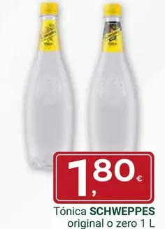 Schweppes - Tonica Original O Zero
