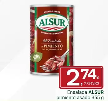 Alsur - Ensalada Pimiento Asado
