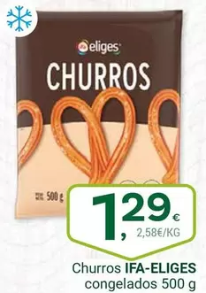 Ifa Eliges - Churros Congelados