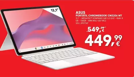 Asus - Potátil Chromebook CM3206 MT