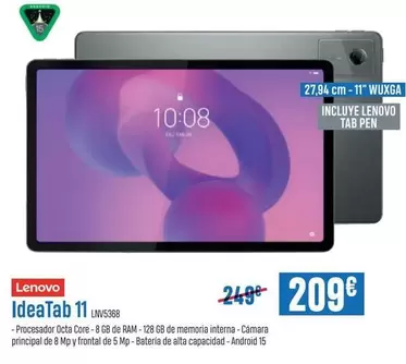 Lenovo - Ideatab 11