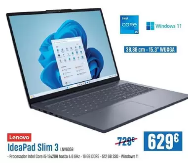 Lenovo - Ideapad Slim 3