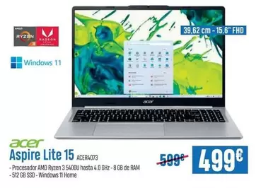 Acer - Aspire Lite 15