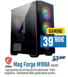 MSI - Mag Forge M100A MSI3197