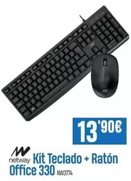 Netway - Kit Teclado + Raton Office 330 Nw