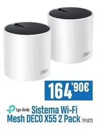 TP-LINK - Sistema Wi-fi Mesh Deco X55 2 Pack