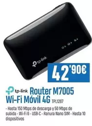 TP-LINK - Router M7005 Wi-Fi Móvil 4G