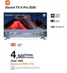 Xiaomi - Tv A Pro 2026