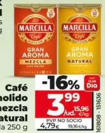 Marcilla - Café Molido Mezcla/Natural