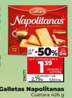 Cuétara - Galletas Napolitanas
