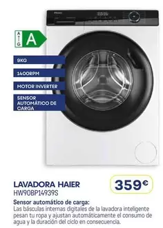 Haier - Lavadora HW90BP14939S