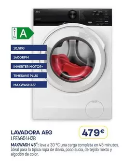 AEG - Lavadora Lf6654h2b