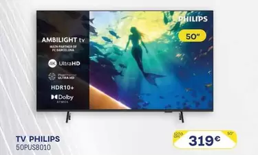 Philips - Tv 50pus8010