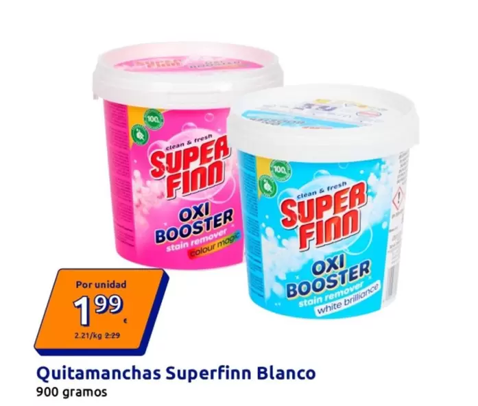 Superfinn - Quitamanchas Blanco