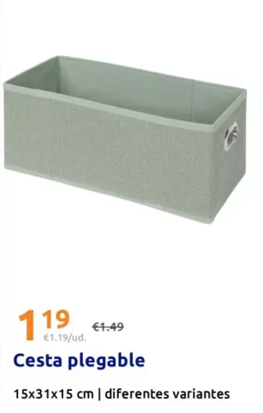 Cesta Plegable