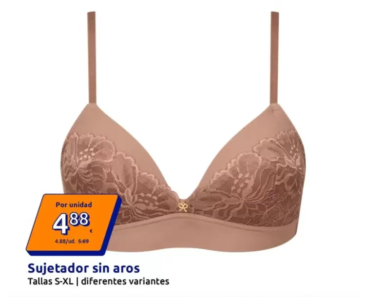 Sujetador Sin Aros