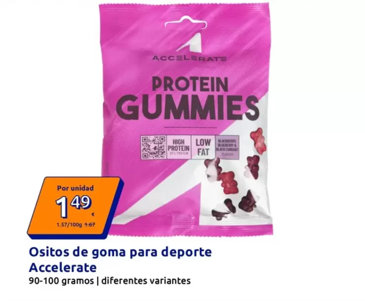 Accelerate - Ositos De Goma Para Deporte
