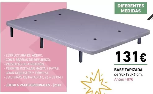 Base Tapizada