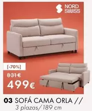 Micolchón - Nord Swiss Sofá Cama Orla