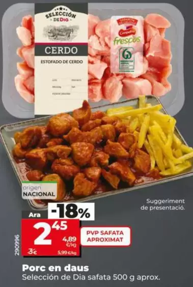 Seleccion De Dia - Cerdo A Tacos