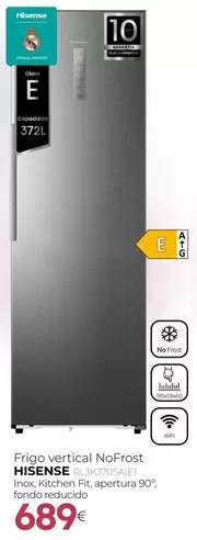 Hisense - Frigo Vertical No Frost