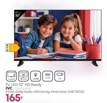 JVC - TV LED 32" HD Ready LT32VDH2500