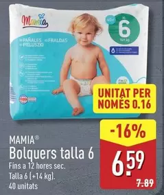 Mamia - Bolquers Talla 6