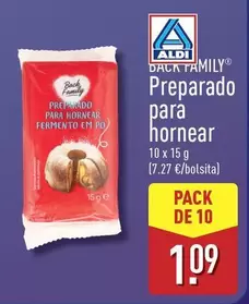Aldi - Back Family Preparado Para Hornear