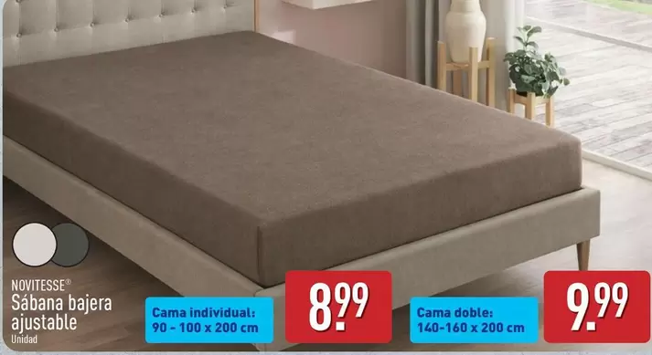 Novitesse - Sabana Bajera Ajustable
