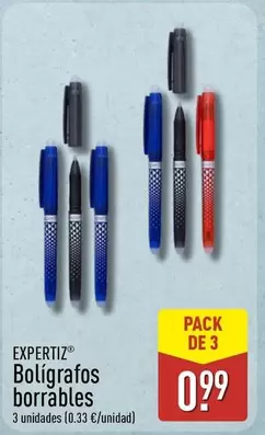 Expertiz - Boligrafos Borrables