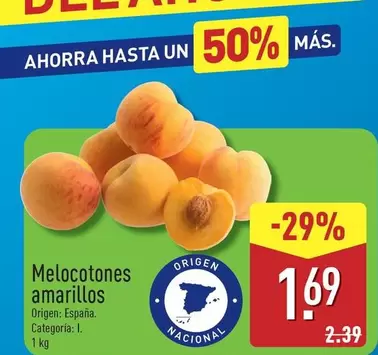Melocotones Amarillos