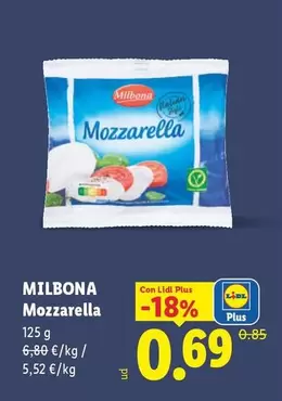 Milbona - Mozzarella