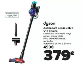 Dyson - Aspirador Sin Cable V10 Konical