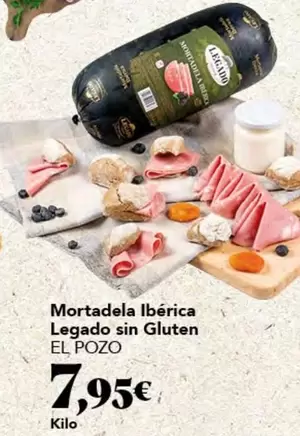 El Pozo - Mortadela Iberica Legado Sin Gluten