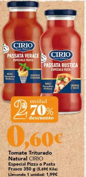 Cirio - Tomate Triturado Natural