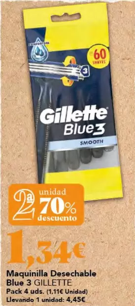 Gillette - Maquinilla Desechable Blue 3