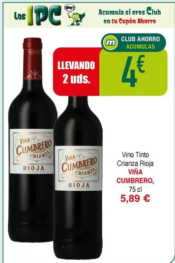 Viña Cuerva - Vino Tinto Crianza Rioja