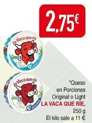 La vaca que ríe - Queso En Porciones Original O Light