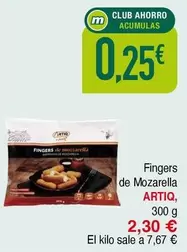 Artic - Fingers De Mozarella