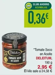 Deleitum - Tomate Seco En Aceite