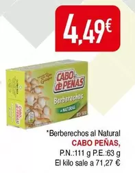 Cabo de Peñas - Berberechos Al Natural